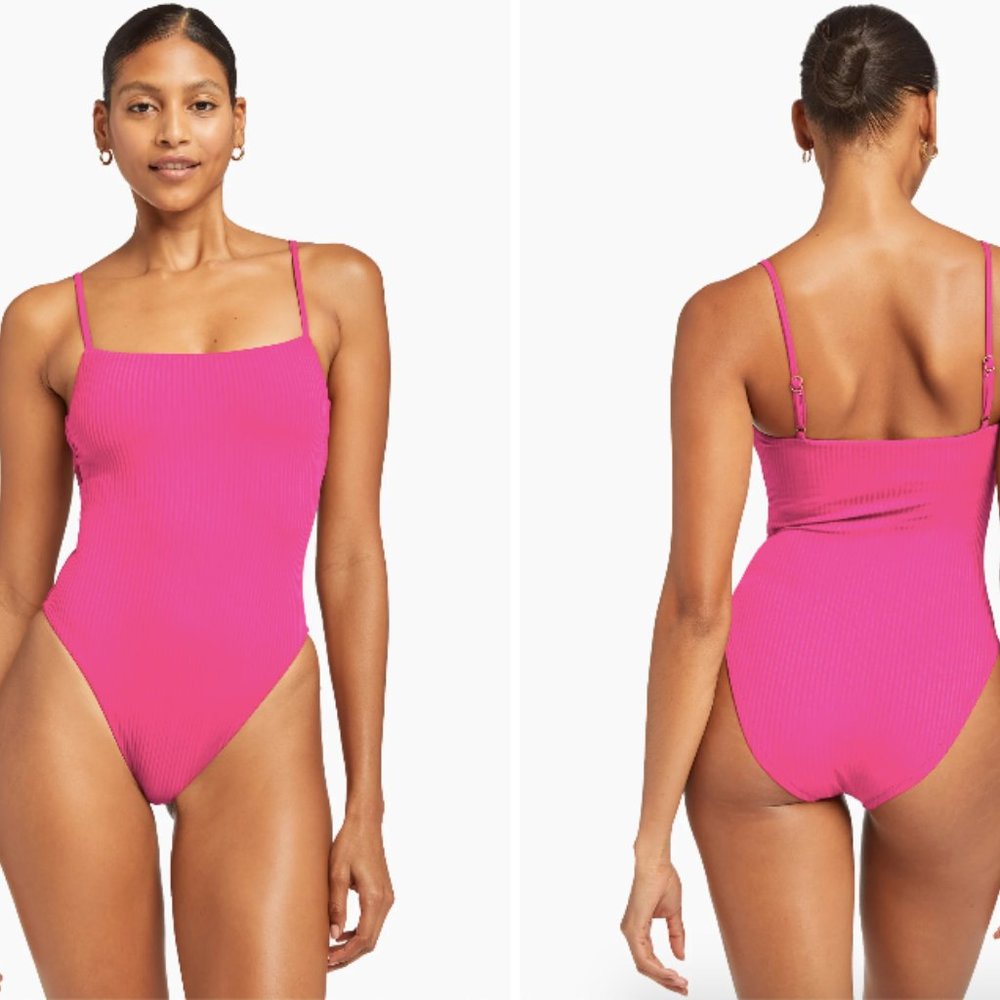 Vitamin A Jenna one piece pink swimsuit NWT